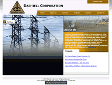 Tablet Screenshot of dashiell.com